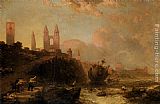 Famous Cathedral Paintings - Ruins Of St. Andrews Cathedral And Church Of St. Regulus, Fife, Scotland